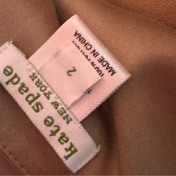 Kate Spade Tan A-Line Midi Dress - Picture 4 of 13